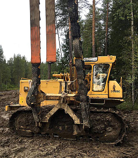 Трубоукладчик KOMATSU 355, 2009 г, 6000 м/ч